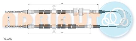 Ford Trekkabel, parkeerrem 130260