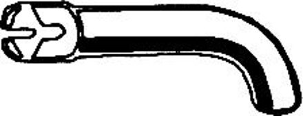 Ford Uitlaatpijp 07235