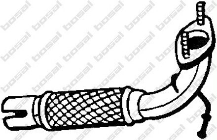 Ford Uitlaatpijp 703113