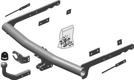 Ford Vaste trekhaak 486300