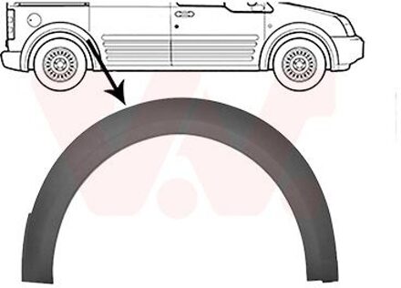 Ford Verbreding, spatbord 1886524