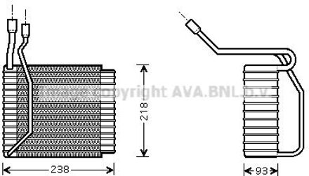 Ford Verdamper, airconditioning FDV110