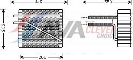 Ford Verdamper, airconditioning FDV269