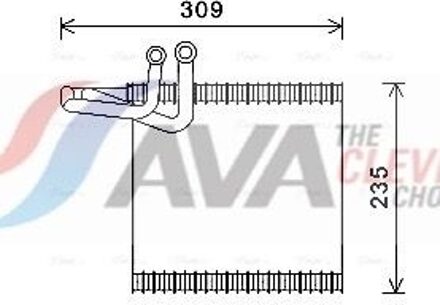 Ford Verdamper, airconditioning FDV493