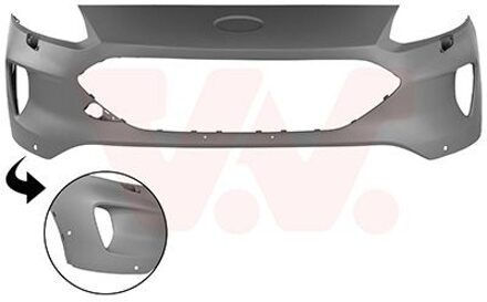 Ford Voorbumper In Primer 1908477