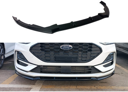 Ford Voorspoiler passend voor Ford Focus IV Facelift ST/ST-Line 2021- (ABS Glanzend zwart) DXVFO13