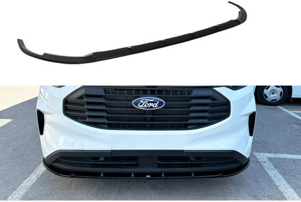 Ford Voorspoiler passend voor Ford Transit Custom (V710) 2023- (ABS Glanzend zwart) DXVFO14