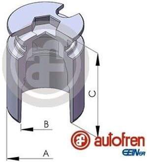 Ford Zuiger, remklauw D025122