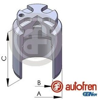 Ford Zuiger, remklauw D02548