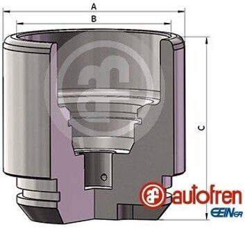 Ford Zuiger, remklauw D025691