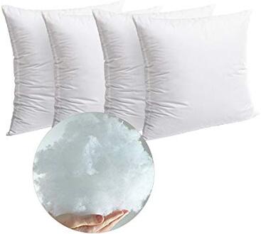 Forentex Pack 4 Filler 50X50Cm Vierkante Insert Firm Shape Anti-Allergische Pluizige Sofa Bed, 4