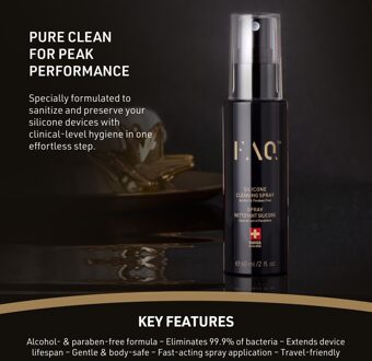Foreo FAQ Silicone Cleaning Spray 60ml