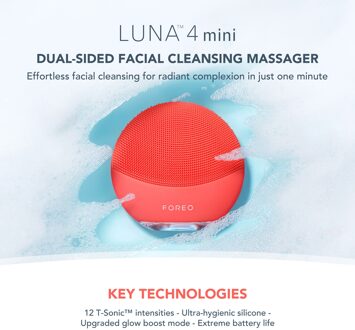 Foreo Luna 4 Mini (Various Shades) - Coral