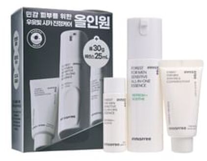 Forest For Men All-In-One Essence Special Set - 3 Types Refresh + Soothe