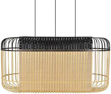 Forestier Bamboo oval XL slinger naturel/zwart naturel, zwart