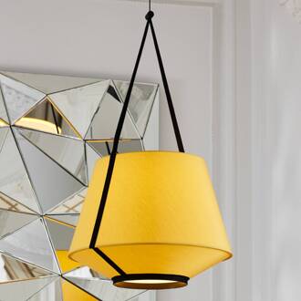Forestier Carrie S hanglamp, curry geel