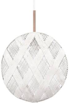Forestier Chanpen M Diamant hanglamp, wit
