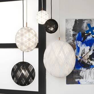 Forestier Chanpen M Diamant hanglamp, zwart