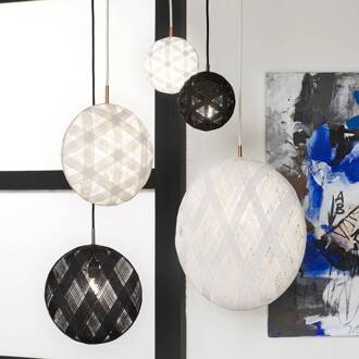 Forestier Chanpen M Hexagonal hanglamp, zwart