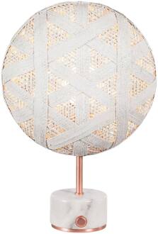 Forestier Chanpen S Hexagonal tafel koper/wit wit, koper