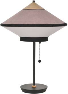 Forestier Cymbal S tafellamp, poederroze roze, wit, zwart