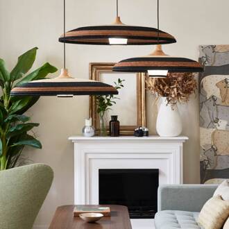 Forestier Grass hanglamp M, bruin bruin, zwart, beige