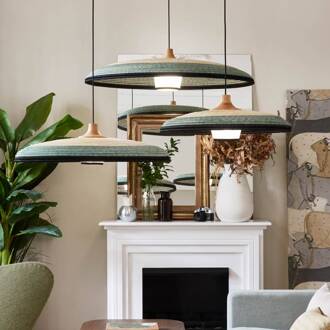 Forestier Grass hanglamp XL, blauw blauw, beige