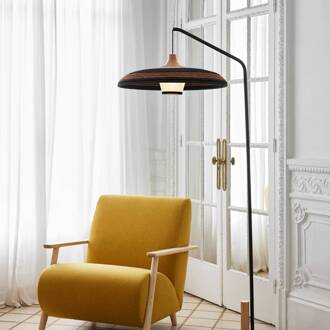 Forestier Grass vloerlamp, bruin bruin, beige, hout licht