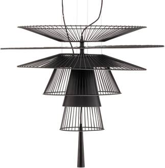 Forestier Gravity 1 hanglamp Ø86cm zwart