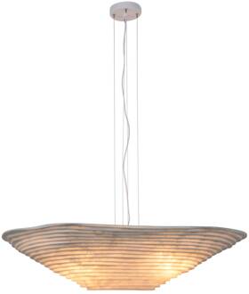 Forestier hanglamp Nebulis L, lengte 100 cm wit