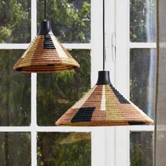 Forestier Parrot hanglamp XS, bruin bruin, groen, zwart