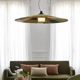 Forestier Parrot hanglamp XXL, groen groen, zwart, beige