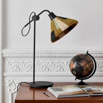 Forestier Parrot tafellamp, groen groen, zwart