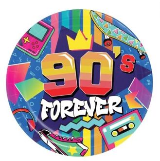 Forever 90's Borden (6st) Multikleur - Print