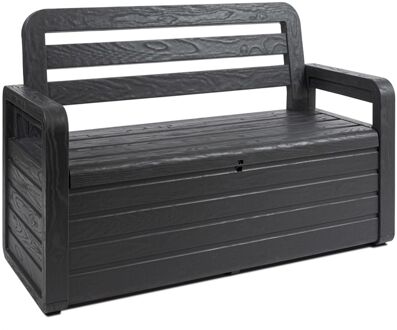 Foreverspring bench opbergbox - 263L - antraciet Grijs