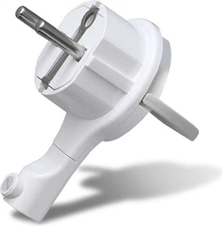 Fork-invisible electric. With ground. Bel. 16A 250v universal 5566874