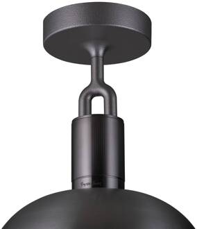 Forked Plafond Staal Gunmetal Ø 34 cm donkergrijs