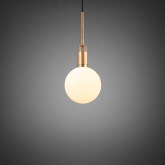 Forked Slinger Ø 20 cm messing/opaal messing, wit