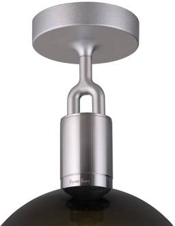 Forked staal/glas gerookt Ø 20cm staalgrijs, rookgrijs