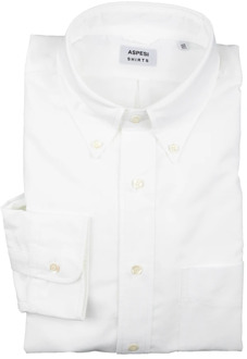 Formal Shirts Aspesi , White , Heren - 2Xl,Xl,L,M