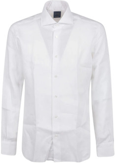 Formal Shirts Barba Napoli , White , Heren - 2Xl,L,3Xl