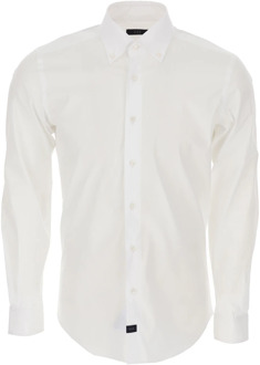 Formal Shirts Fay , White , Heren - 2Xl,L,M,S,4Xl,3Xl