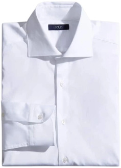 Formal Shirts Fay , White , Heren - 2Xl,Xl,L,M,3Xl
