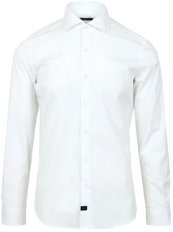 Formal Shirts Fay , White , Heren - L,M,S,3Xl,4Xl