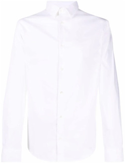 Formal Shirts Giorgio Armani , White , Heren - 2Xl,3Xl