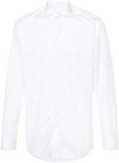 Formal Shirts Tagliatore , White , Heren - L,M