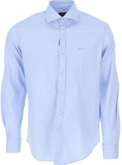 Formeel overhemd Paul & Shark , Blue , Heren - L,3Xl