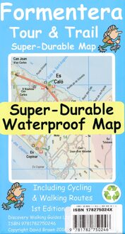 Formentera Tour & Trail Super-Durable Map