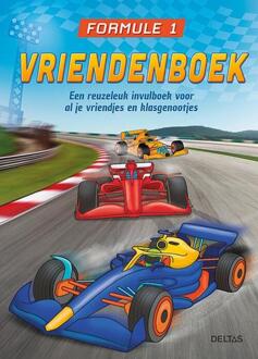Formule 1 vriendenboek Multikleur