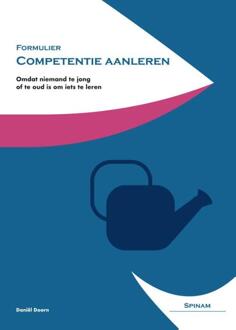 Formulier competentie aanleren - Boek Daniël Doorn (9491996126)